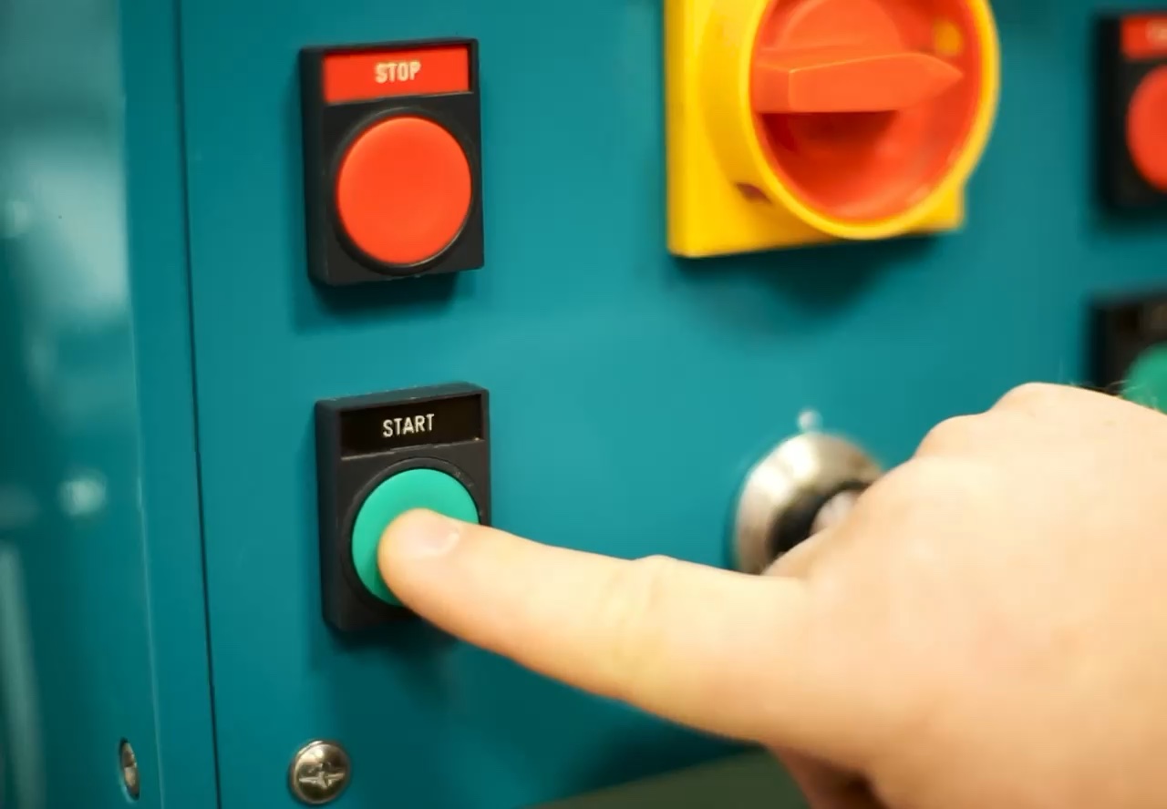 Die Arbeit des modernen Maschinenparks SPLOT